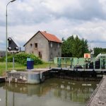 Schleuse am Saar-Kohlekanal