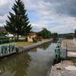 Schleuse am Saar-Kohlekanal