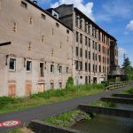 Fabrikgebäude am Saar-Kohlekanal in Sarreguemines